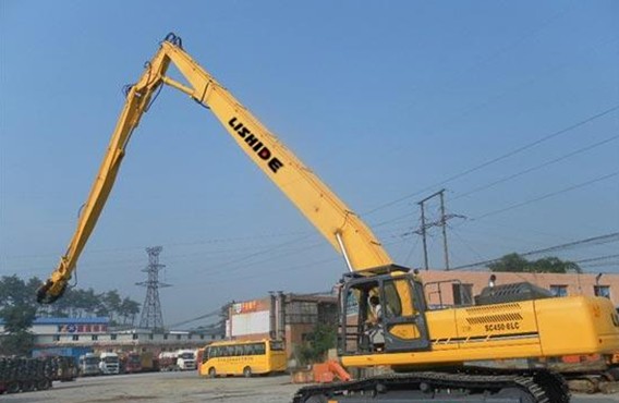 挖掘機拆樓臂、三段式加長臂、挖掘機拆樓臂廠家